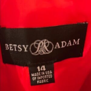Betsy & Adam Red Dress